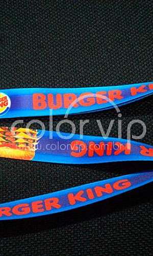 Cordão digital para crachá Cordão digital para crachá