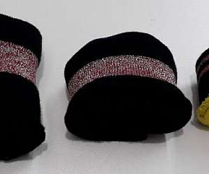 Punho de lurex Punho de lurex